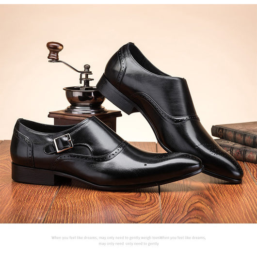 Zapatos de Cuero Brock Estilo Ejecutivo para Hombre - Image 12