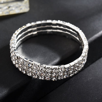 Collar Multicapa con Garras de Diamante y Perlas - Juego de Cuatro Piezas - Image 11