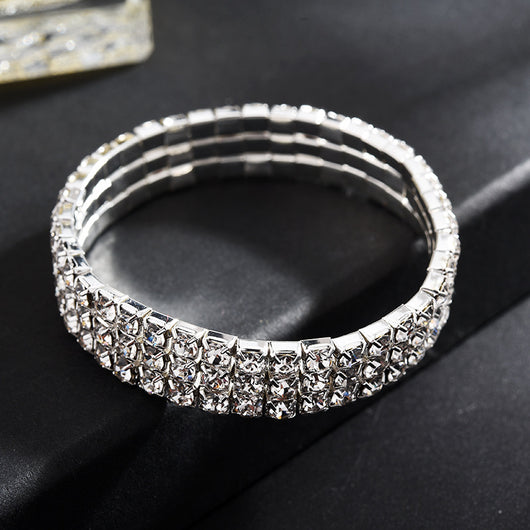 Collar Multicapa con Garras de Diamante y Perlas - Juego de Cuatro Piezas - Image 11