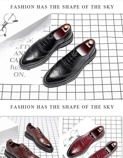 Zapatos Brogue de Cuero para Hombre - Image 5