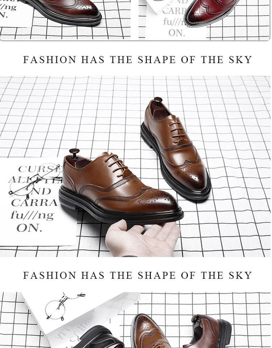 Zapatos Brogue de Cuero para Hombre - Image 6