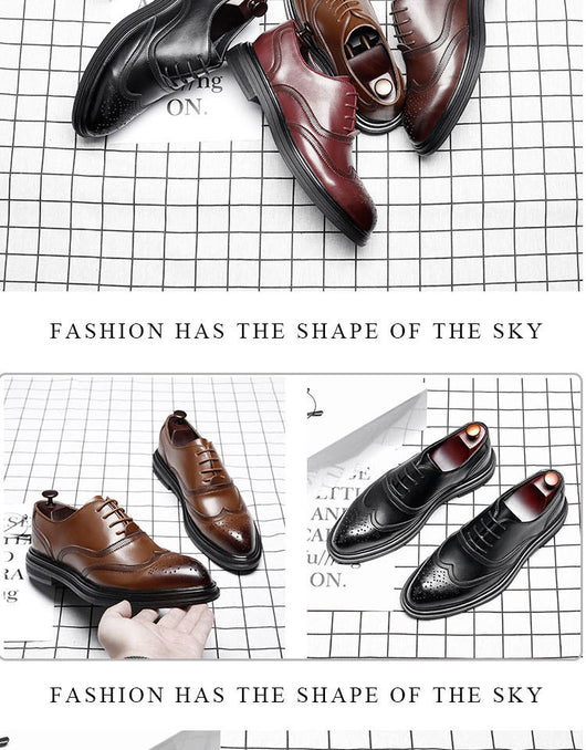Zapatos Brogue de Cuero para Hombre - Image 7