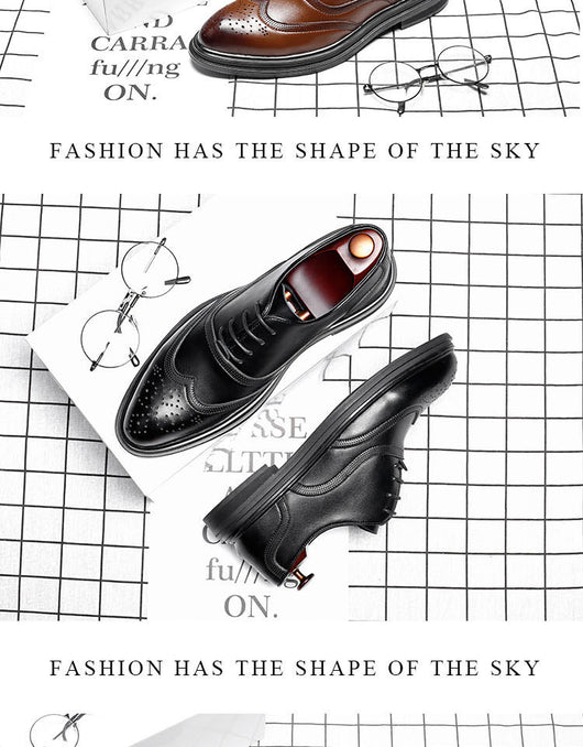Zapatos Brogue de Cuero para Hombre - Image 9