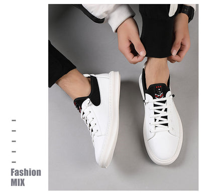 Zapatos Blancos Casuales para Hombre - Estilo Urbano y Versátil - Image 9