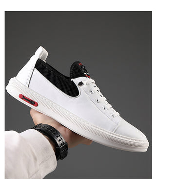 Zapatos Blancos Casuales para Hombre - Estilo Urbano y Versátil - Image 10