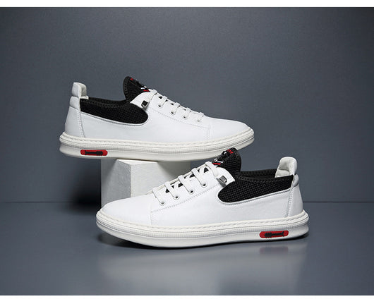 Zapatos Blancos Casuales para Hombre - Estilo Urbano y Versátil - Image 11