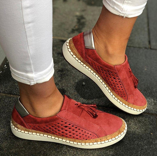 Zapatillas Bajas Bicolor con Cordones y Diseño Asimétrico - Image 11