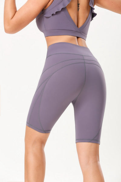 Pantalones de Yoga Reversibles en Nude Suave - Image 20