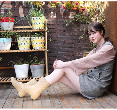 Botas Casuales a Cuadros para Mujer - Image 18