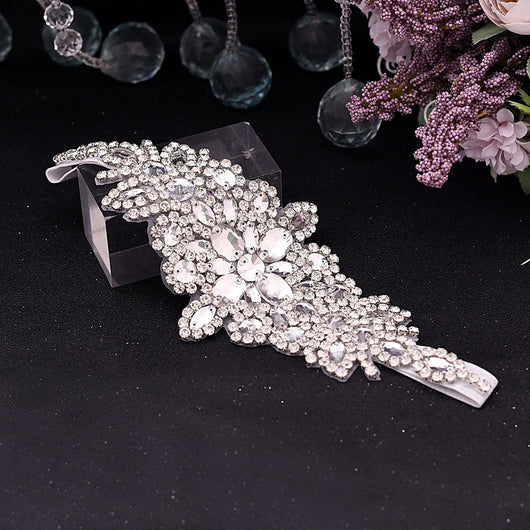 Diadema Elástica con Diamantes de Cristal Brillante - Image 8