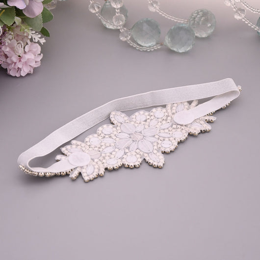 Diadema Elástica con Diamantes de Cristal Brillante - Image 10