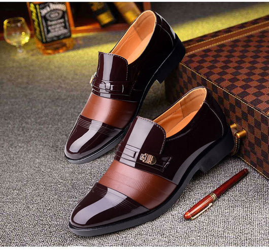Zapatos de Cuero Formales con Detalles Recortados para Hombre - Image 5