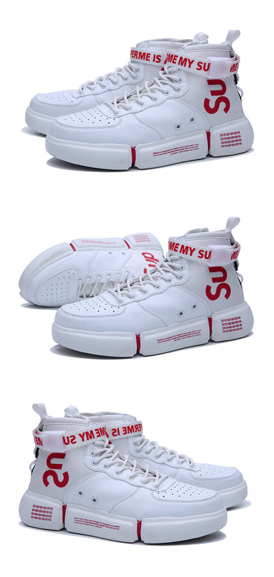 Zapatos High Top con Bloques de Color - Image 10