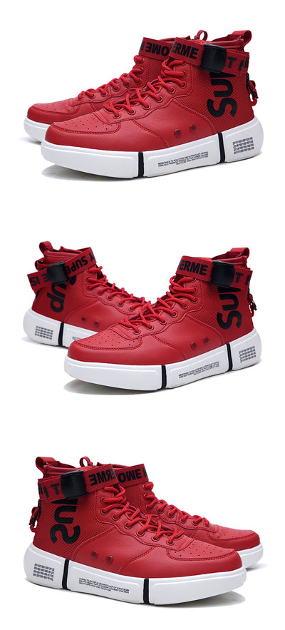 Zapatos High Top con Bloques de Color - Image 11