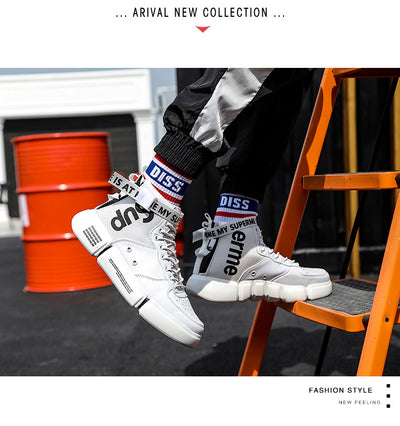 Zapatos High Top con Bloques de Color - Image 13