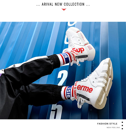 Zapatos High Top con Bloques de Color - Image 19