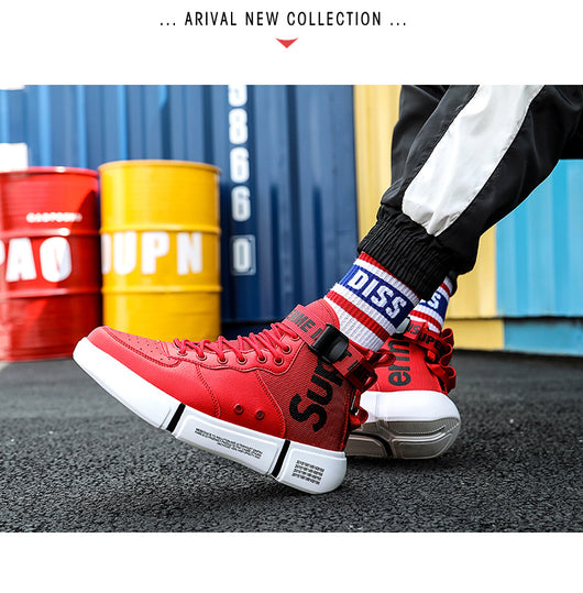 Zapatos High Top con Bloques de Color - Image 29