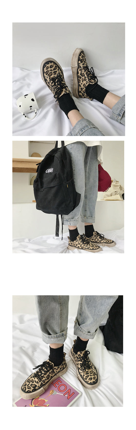 Zapatillas Casuales con Estampado de Leopardo - Image 8