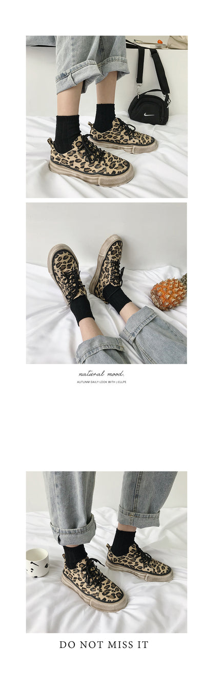 Zapatillas Casuales con Estampado de Leopardo - Image 10