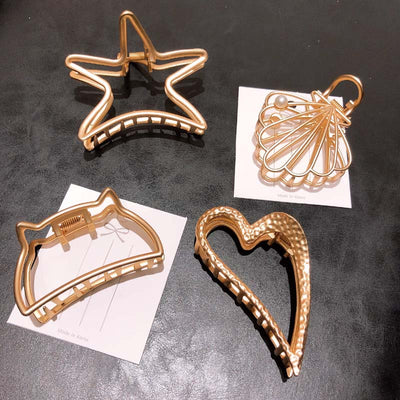 Pinzas para Cabello con Diseño Hueco de Gato - Image 20