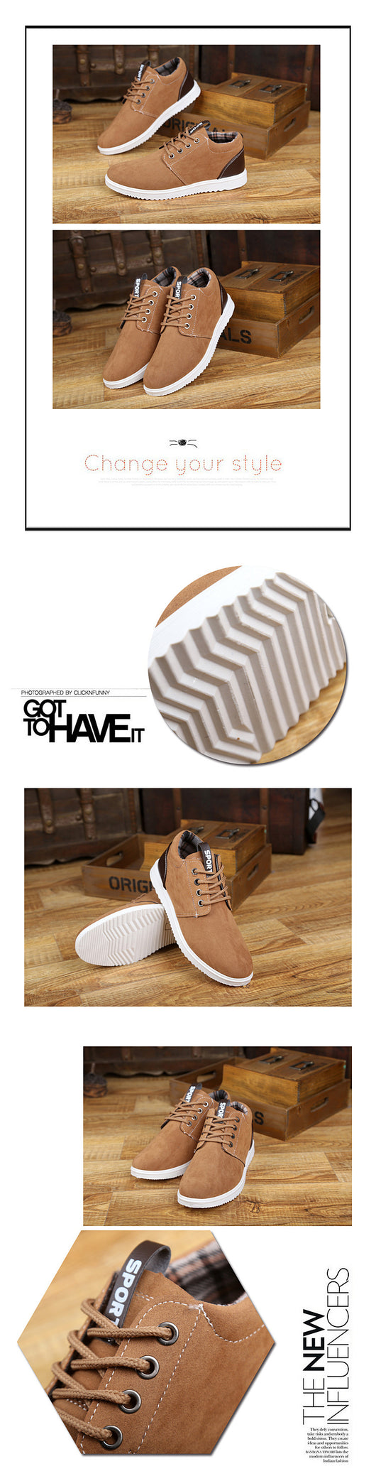 Zapatos Casuales para Hombre Estilo Británico Primavera - Image 5