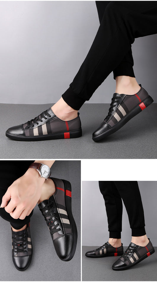 Mocasines de Vestir a Rayas Estilo Moderno - Image 7