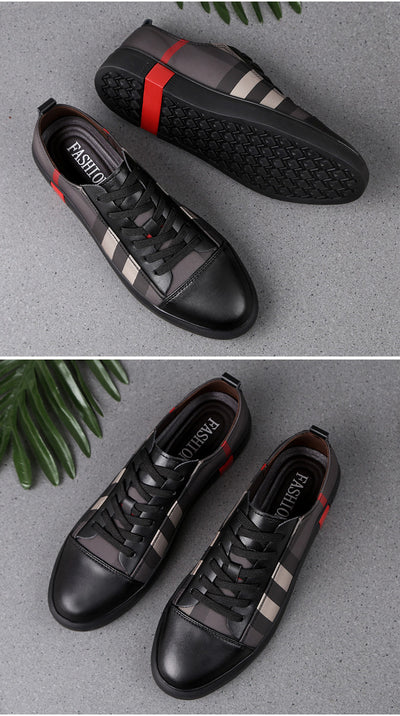Mocasines de Vestir a Rayas Estilo Moderno - Image 8