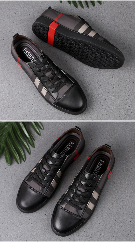 Mocasines de Vestir a Rayas Estilo Moderno - Image 8