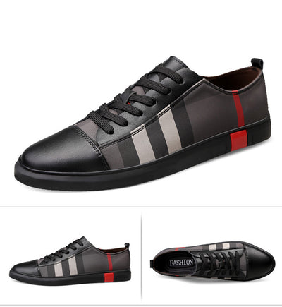 Mocasines de Vestir a Rayas Estilo Moderno - Image 9