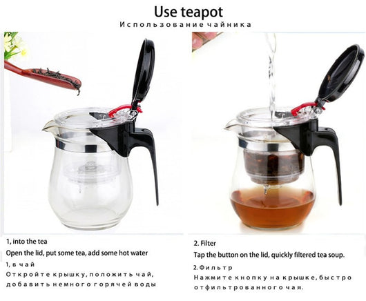 Juego de Té con Tetera Resistente al Calor - Image 6