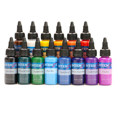 Set de 14 Colores para Tatuaje Profesional 30ml por Botella - Image 9