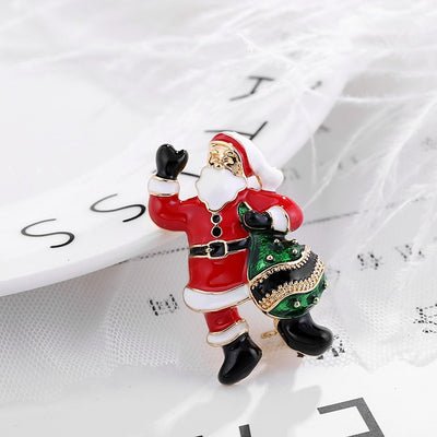 Broche Navideño Muñeco de Nieve Esmaltado - Adorno para Árbol y Medias - Image 6