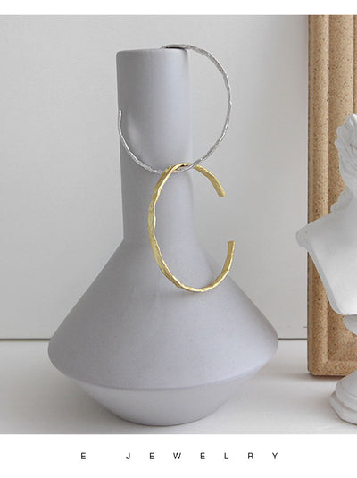 Pulsera de Oro Laminado con Diseño Irregular - Image 9