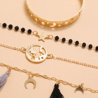 Pulsera Geométrica de Cadena Metálica Estilo Europeo - Image 19