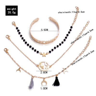 Pulsera Geométrica de Cadena Metálica Estilo Europeo - Image 21