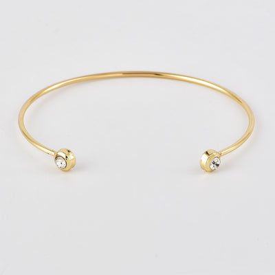 Pulsera Geométrica de Cadena Metálica Estilo Europeo - Image 34