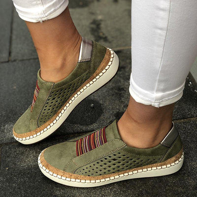 Zapatillas Deportivas de Cuero para Mujer - Estilo Casual - Image 5