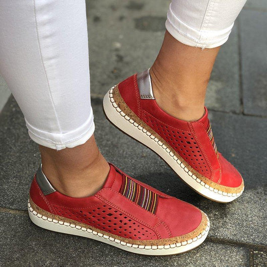 Zapatillas Deportivas de Cuero para Mujer - Estilo Casual - Image 7