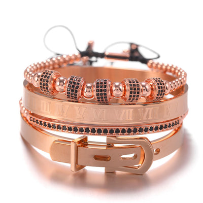Pulsera Punk con Circonitas Micro Incrustadas - Image 5