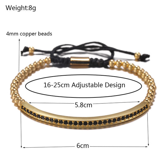Pulsera Punk con Circonitas Micro Incrustadas - Image 8