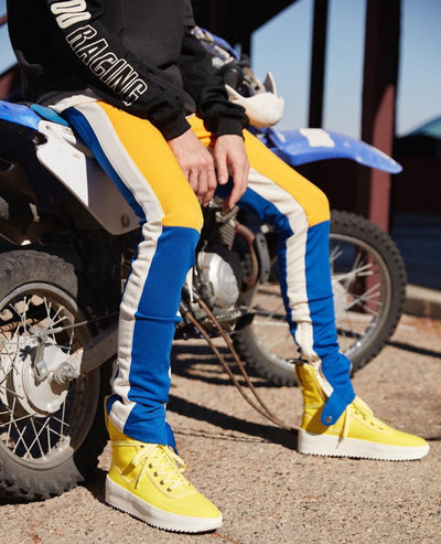 Pantalones Deportivos Cómodos de Dos Tonos para Hombre - Image 7