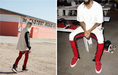Pantalones Deportivos Cómodos de Dos Tonos para Hombre - Image 16