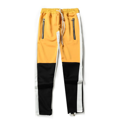 Pantalones Deportivos Cómodos de Dos Tonos para Hombre - Image 22