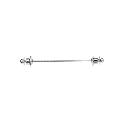 Broche de Camisa para Hombre con Cadena y Borla Metálica - Image 7