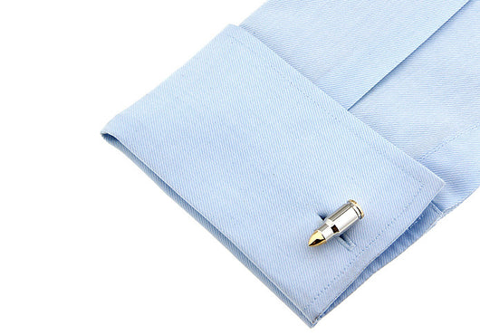 Gemelos Clásicos Estilo Bala para Camisas - Image 7