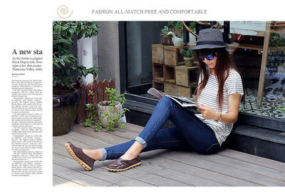 Zapatos Bajos Cómodos para Mamá con Diseño Perforado - Image 17
