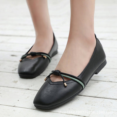 Zapatos de Punta Cuadrada con Suela Flexible - Image 5