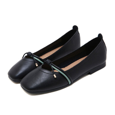 Zapatos de Punta Cuadrada con Suela Flexible - Image 7