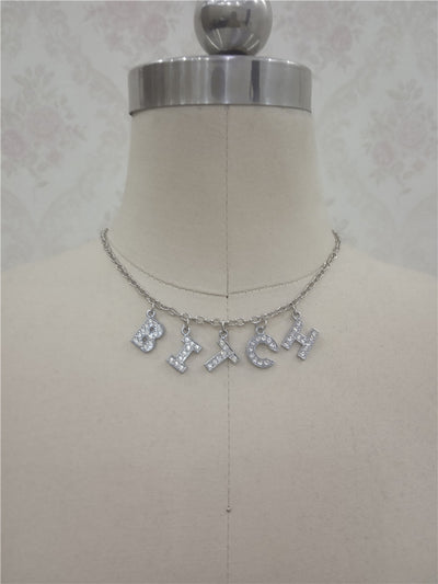 Collar Colgante con Inicial y Diamantes - Image 14