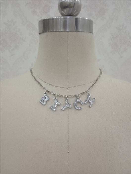 Collar Colgante con Inicial y Diamantes - Image 14